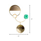 Minimalist Orbit Wall Sconce Lamp 10"/12.5"/17" Wide Metallic Wall Light Fixture in Brass, White Light Clearhalo 'Cast Iron' 'Glass' 'Industrial' 'Modern wall lights' 'Modern' 'Tiffany' 'Traditional wall lights' 'Wall Lamps & Sconces' 'Wall Lights' Lighting' 219750