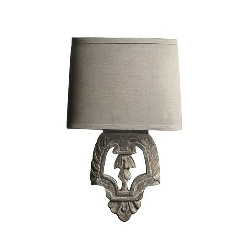 Vintage Candelabra Wall Light Fixture Metallic Wall Mounted Lighting for Corridor Grey B Clearhalo 'Wall Lamps & Sconces' 'Wall Lights' Lighting' 2197931