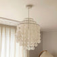 Shell Hanging String Ceiling Lighting Traditional Restaurant Chandelier Light Fixture Clearhalo 'Ceiling Lights' 'Chandeliers' Lighting' options 2198157