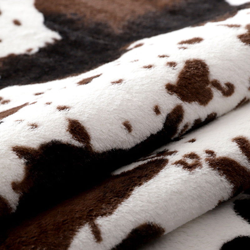Novelty Shape Animal Skin Rug Multi-Color Creative Carpet Polypropylene Non-Slip Backing Area Rug for Bedroom Clearhalo 'Area Rug' 'Casual' 'Rugs' Rug' 2198754