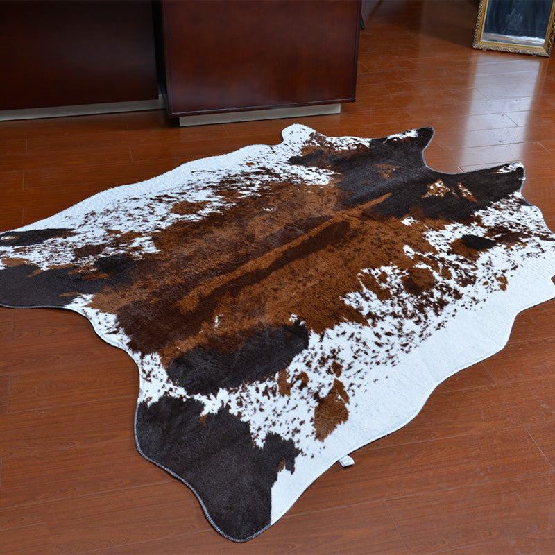 Irregular Shape Animal Skin Rug Modern Carpet Polypropylene Anti-Slip Backing Rug for Room Decor Clearhalo 'Area Rug' 'Casual' 'Rugs' Rug' 2198776
