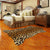 Unique Multi Color Casual Rug Polyster Animal Skin Patterned Area Rug Pet Friendly Anti-Slip Backing Rug for Home Light Brown Clearhalo 'Area Rug' 'Casual' 'Rugs' Rug' 2198784