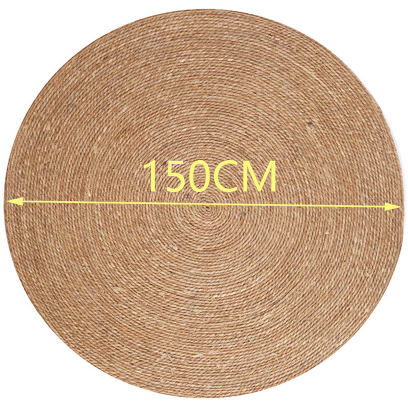 Rustic Solid Color Rug Yellow Flax Rug Easy Care Environmental Area Rug for Bedroom Clearhalo 'Area Rug' 'Rug' 2198825