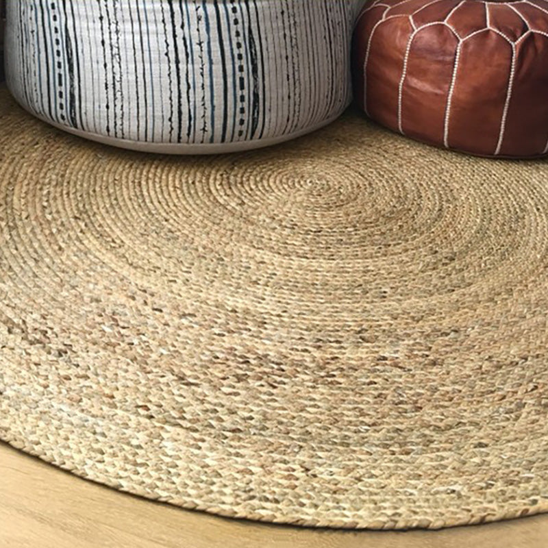 Rustic Solid Color Rug Yellow Flax Rug Easy Care Environmental Area Rug for Bedroom Yellow Clearhalo 'Area Rug' 'Rug' 2198826