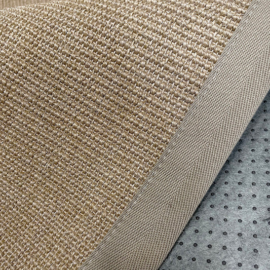 Japanese Solid Color Rug Multi Color Jute Rug Natural Fibers Non-Slip Backing Area Carpet for Living Room Clearhalo 'Area Rug' 'Rug' 2198849