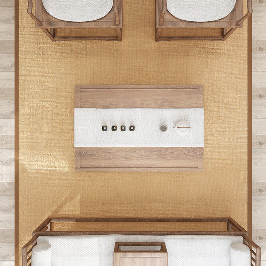 Japanese Solid Color Rug Multi Color Jute Rug Natural Fibers Non-Slip Backing Area Carpet for Living Room Clearhalo 'Area Rug' 'Rug' 2198850