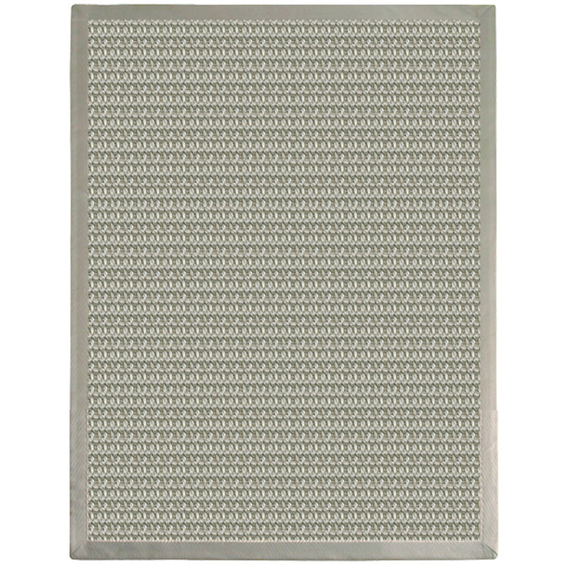 Japanese Solid Color Rug Multi Color Jute Rug Natural Fibers Non-Slip Backing Area Carpet for Living Room Grey Clearhalo 'Area Rug' 'Rug' 2198853