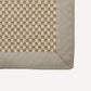 Multi-Color Rustic Rug Jute Plain Carpet Washable Natural Fiber Indoor Rug with Border for Home Decoration Cream Gray Clearhalo 'Area Rug' 'Rug' 2198889