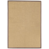 Multi-Color Rustic Rug Jute Plain Carpet Washable Natural Fiber Indoor Rug with Border for Home Decoration Clearhalo 'Area Rug' 'Rug' 2198893