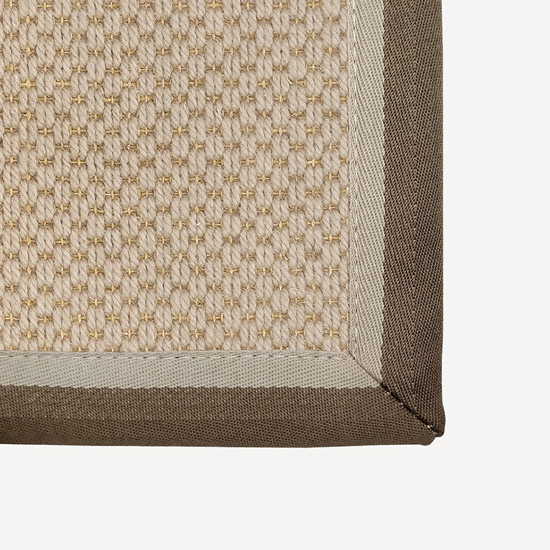 Cottage Solid Color Rug Multi Color Jute Rug Washable Natural Fiber Weaving Carpet for Bedroom Grey Clearhalo 'Area Rug' 'Rug' 2198926