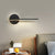Black/White Linear Sconce Light Minimal Acrylic LED Wall Lamp for Bedroom in Warm/White Light - Black - Clearhalo - 'Modern wall lights' - 'Modern' - 'Wall Lamps & Sconces' - 'Wall Lights' - Lighting' - 219892