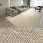 Multi-Colored Solid Rug Jute Japanese Rug Natural Fiber Handmade Easy Care Indoor Rug for Living Room Khaki Clearhalo 'Area Rug' 'Rug' 2198940