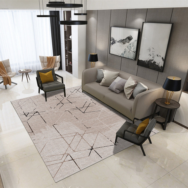 Decorative Nordic Indoor Rug Multi Color Geometric Carpet Pet Friendly Machine Washable Anti-Slip Rug for Sitting Room Clearhalo 'Area Rug' 'Modern' 'Rugs' Rug' 2199080