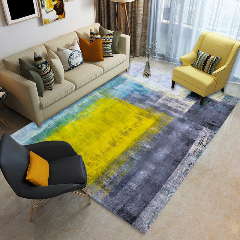 Decorative Nordic Indoor Rug Multi Color Geometric Carpet Pet Friendly Machine Washable Anti-Slip Rug for Sitting Room Clearhalo 'Area Rug' 'Modern' 'Rugs' Rug' 2199104