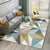 Multi Color Nordic Indoor Rug Synthetics Colorblock Abstract Geometric Carpet Non-Slip Washable Pet Friendly Rug for Home Aqua Clearhalo 'Area Rug' 'Modern' 'Rugs' Rug' 2199509