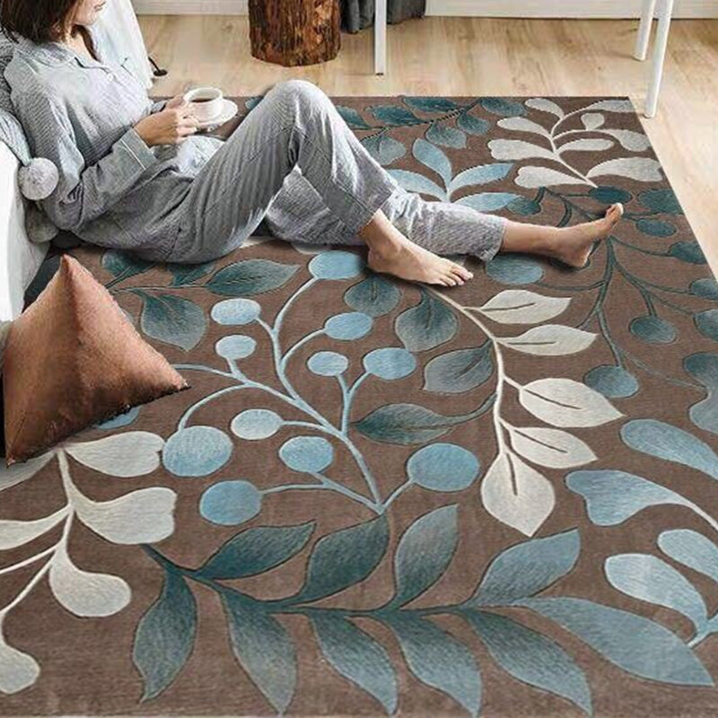 Multi Color Nordic Indoor Rug Synthetics Colorblock Abstract Geometric Carpet Non-Slip Washable Pet Friendly Rug for Home Clearhalo 'Area Rug' 'Modern' 'Rugs' Rug' 2199517