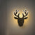 Black/White Antler Sconce Light Fixture Contemporary Acrylic LED Wall Light Sconce in Warm/White Light Black Clearhalo 'Modern wall lights' 'Modern' 'Wall Lamps & Sconces' 'Wall Lights' Lighting' 219958
