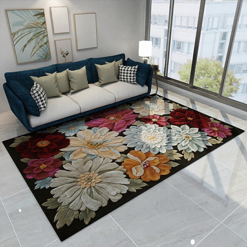 Novelty Modern Style Rug Multicolor Geometry Area Rug Stain Resistant Machine Washable Non-Slip Rug for Sitting Room Clearhalo 'Area Rug' 'Modern' 'Rugs' Rug' 2199626