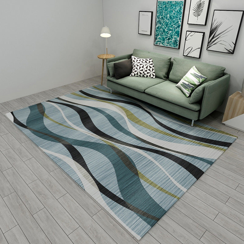 Novelty Modern Style Rug Multicolor Geometry Area Rug Stain Resistant Machine Washable Non-Slip Rug for Sitting Room Clearhalo 'Area Rug' 'Modern' 'Rugs' Rug' 2199637