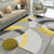 Modern Geometry Colorblock Rug Multi-Color Polyester Carpet Pet Friendly Anti-Slip Backing Washable Rug for Room Yellow Clearhalo 'Area Rug' 'Modern' 'Rugs' Rug' 2199682