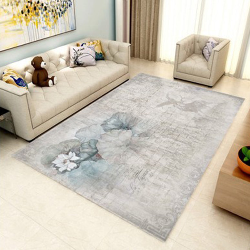 Modern Geometry Colorblock Rug Multi-Color Polyester Carpet Pet Friendly Anti-Slip Backing Washable Rug for Room Clearhalo 'Area Rug' 'Modern' 'Rugs' Rug' 2199702