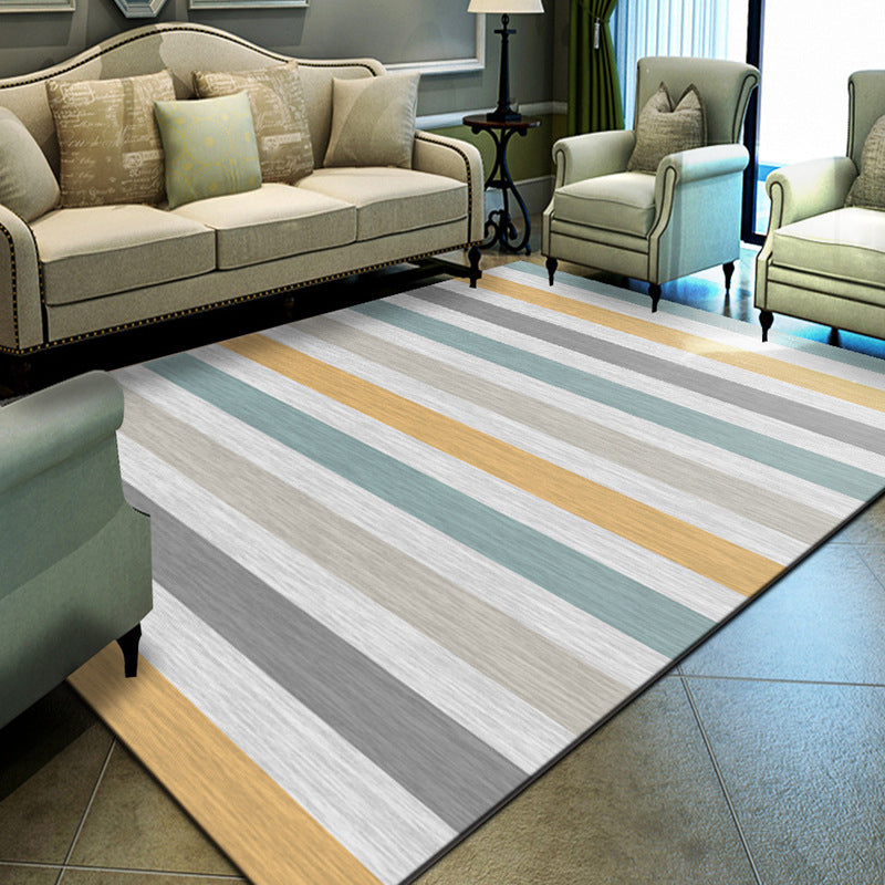 Unique Geometrical Print Rug Multi Color Modern Carpet Synthetics Stain Resistant Washable Non-Slip Backing Rug for Home Clearhalo 'Area Rug' 'Modern' 'Rugs' Rug' 2199731