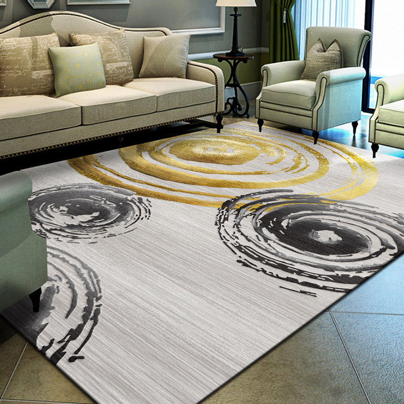 Unique Geometrical Print Rug Multi Color Modern Carpet Synthetics Stain Resistant Washable Non-Slip Backing Rug for Home Clearhalo 'Area Rug' 'Modern' 'Rugs' Rug' 2199754