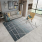 Creative Minimalist Rug Multicolor Criss-Cross Line Art Rug Anti-Slip Stain Resistant Pet Friendly Rug for Living Room Gray-Blue Clearhalo 'Area Rug' 'Modern' 'Rugs' Rug' 2199804