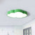 Acrylic Cloud Shade Flush Light Minimalist LED Flush Ceiling Light Fixture for Nursery Green Clearhalo 'Ceiling Lights' 'Close To Ceiling Lights' 'Close to ceiling' 'Flush mount' Lighting' 2204210