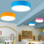Acrylic Round LED Flush Mount Childrens Flushmount Ceiling Light for Kindergarten Yellow Clearhalo 'Ceiling Lights' 'Close To Ceiling Lights' 'Close to ceiling' 'Flush mount' Lighting' 2204372