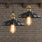 Single-Bulb Metallic Suspension Lighting Retro Style Black Scalloped Cone Restaurant Pendant Ceiling Light Clearhalo 'Art Deco Pendants' 'Black' 'Cast Iron' 'Ceiling Lights' 'Ceramic' 'Crystal' 'Industrial Pendants' 'Industrial' 'Metal' 'Middle Century Pendants' 'Pendant Lights' 'Pendants' 'Rustic Pendants' 'Tiffany' Lighting' 2204473