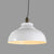 Vintage Pot Cover Hanging Lamp Single-Bulb Metal Lighting Pendant for Dining Room White Clearhalo 'Art Deco Pendants' 'Black' 'Cast Iron' 'Ceiling Lights' 'Ceramic' 'Crystal' 'Industrial Pendants' 'Industrial' 'Metal' 'Middle Century Pendants' 'Pendant Lights' 'Pendants' 'Rustic Pendants' 'Tiffany' Lighting' 2204514