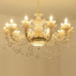 Gold Floral Ruffle Ceiling Lighting Traditional Jade Living Room Chandelier Light with Crystal Draping 10 Gold B Clearhalo 'Ceiling Lights' 'Chandeliers' Lighting' options 2204967_4567eb3f-1894-427d-868b-33cf0ac98efe