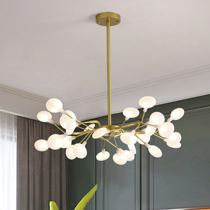Acrylic Firefly LED Suspension Light Nordic Style Chandelier Light for Living Room Clearhalo 'Ceiling Lights' 'Chandeliers' 'Modern Chandeliers' 'Modern' Lighting' 2205126