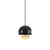 Dome Pendant Light Simplicity Marble Single-Bulb Dining Room Suspension Light Fixture Black 4" Clearhalo 'Ceiling Lights' 'Glass shade' 'Glass' 'Modern Pendants' 'Modern' 'Pendant Lights' 'Pendants' Lighting' 2205305