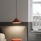 Conical Bedside Ceiling Light Ribbed Cement 1 Bulb Modern Style Hanging Lamp for Dining Room Clearhalo 'Ceiling Lights' 'Lighting' 'Pendant Lights' 2205445_957c9dd8-6abe-41fe-b455-5f6a420f2fdb