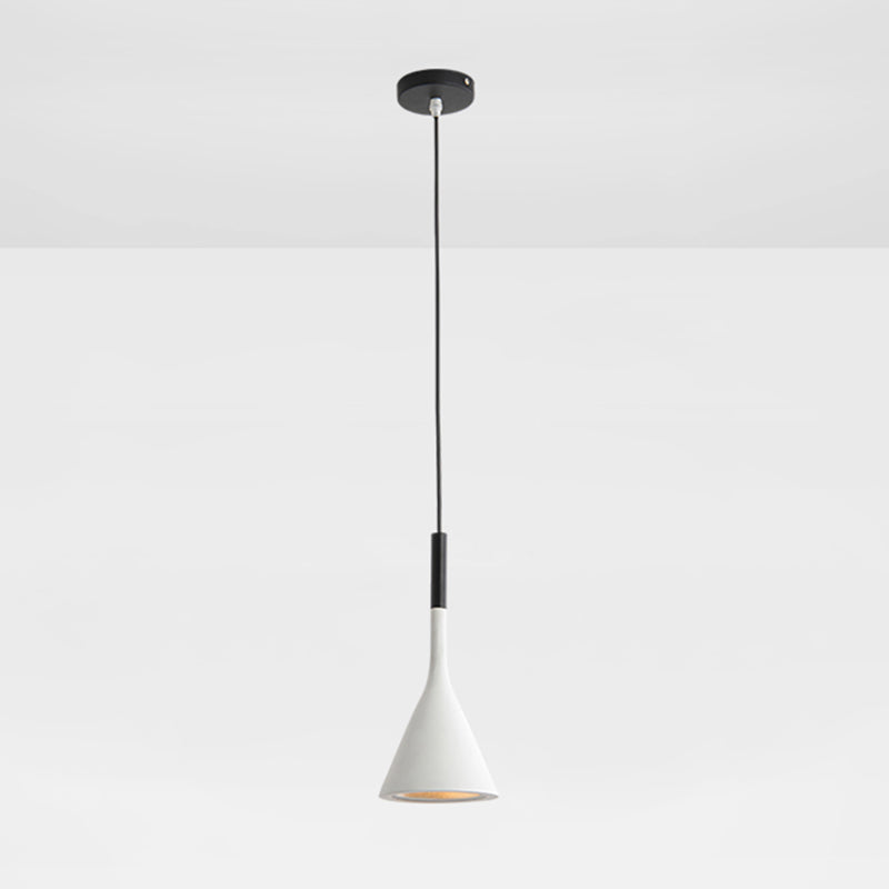 Resin Geometric Shade Hanging Lamp Modern Style 1 Bulb Ceiling Lighting for Bedroom White Clearhalo 'Ceiling Lights' 'Lighting' 'Pendant Lights' 2205479_6de025ff-c34b-452b-a710-87679f3154da