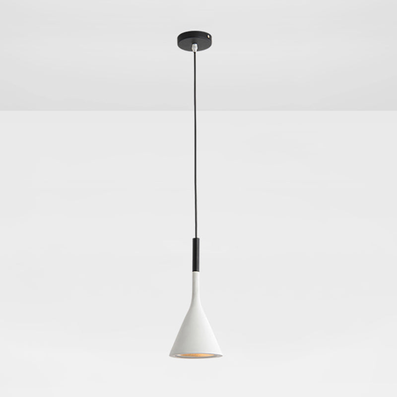 Resin Geometric Shade Hanging Lamp Modern Style 1 Bulb Ceiling Lighting for Bedroom White Clearhalo 'Ceiling Lights' 'Lighting' 'Pendant Lights' 2205479_6de025ff-c34b-452b-a710-87679f3154da