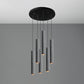 Cylinder Dining Room Ceiling Light Cement Nordic Style Hanging Pendant Light in Grey 6 Grey Medium Clearhalo 'Ceiling Lights' 'Modern Pendants' 'Modern' 'Pendant Lights' 'Pendants' Lighting' 2205584