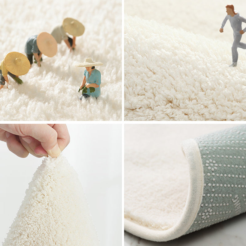 Cute Kids Room Rug Multi Color Plant Printed Area Carpet Polyster Anti-Slip Backing Machine Washable Rug Clearhalo 'Area Rug' 'Rug' 2207878