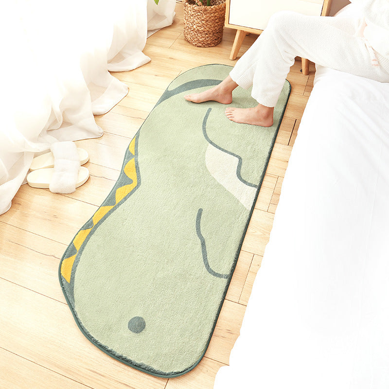 Novelty Cartoon Animal Rug Multi Colored Calming Carpet Synthetics Stain-Resistant Non-Slip Area Rug for Kids Room Clearhalo 'Area Rug' 'Rug' 2208019