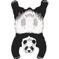 Irregular Animal Patterned Rug Multi-Colored Creative Area Rug Cotton Blend Anti-Slip Backing Carpet for Decoration Black-White Clearhalo 'Area Rug' 'Rug' 2208056