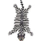 Irregular Animal Patterned Rug Multi-Colored Creative Area Rug Cotton Blend Anti-Slip Backing Carpet for Decoration Grey Clearhalo 'Area Rug' 'Rug' 2208060
