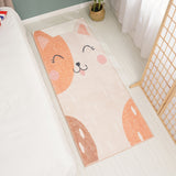 Designer Childrens Room Rug Multi Colored Cartoon Animal Patterned Carpet Cotton Blend Anti-Slip Backing Area Rug Clearhalo 'Area Rug' 'Rug' 2208070
