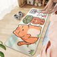 Comfort Childrens Room Rug Multi Colored Cartoon Animal Area Carpet Synthetics Easy Care Pet Friendly Rug Clearhalo 'Area Rug' 'Rug' 2208125