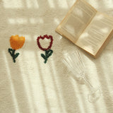 Multi Color Relaxing Rug Cotton Blend Cartoon Print Carpet Non-Slip Easy Care Rug for Living Room Clearhalo 'Area Rug' 'Rug' 2208187