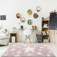 Multi Colored Childrens Room Rug Comfort Polka Dot Print Rug Cotton Blend Pet Friendly Washable Carpet Clearhalo 'Area Rug' 'Rug' 2208248