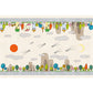Casual Cartoon Patterned Rug Multi Colored Cotton Blend Rug Anti-Slip Backing Easy Care Carpet for Bedroom Beige Design 3 Clearhalo 'Area Rug' 'Rug' 2208253