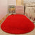 Multi-Color Living Room Rug Nordic Plain Area Carpet Faux Wool Non-Slip Backing Easy Care Rug Red Clearhalo 'Area Rug' 'Casual' 'Rugs' Rug' 2208336