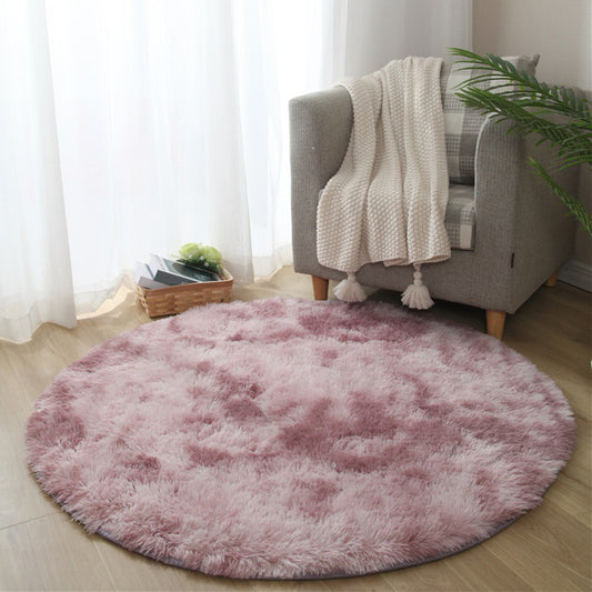 Calming Tie Dye Printed Rug Multi Color Fluffy Rug Easy Care Anti-Slip Backing Area Carpet Nude Pink Clearhalo 'Area Rug' 'Casual' 'Rugs' Rug' 2208437